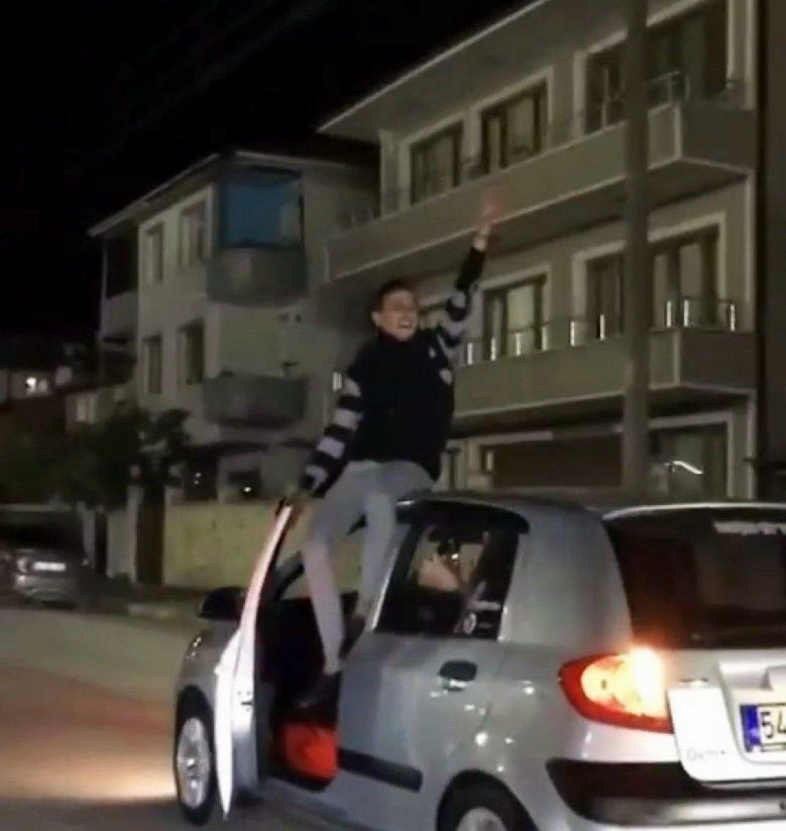 Sakarya'daki maganda cezasız kalmadı