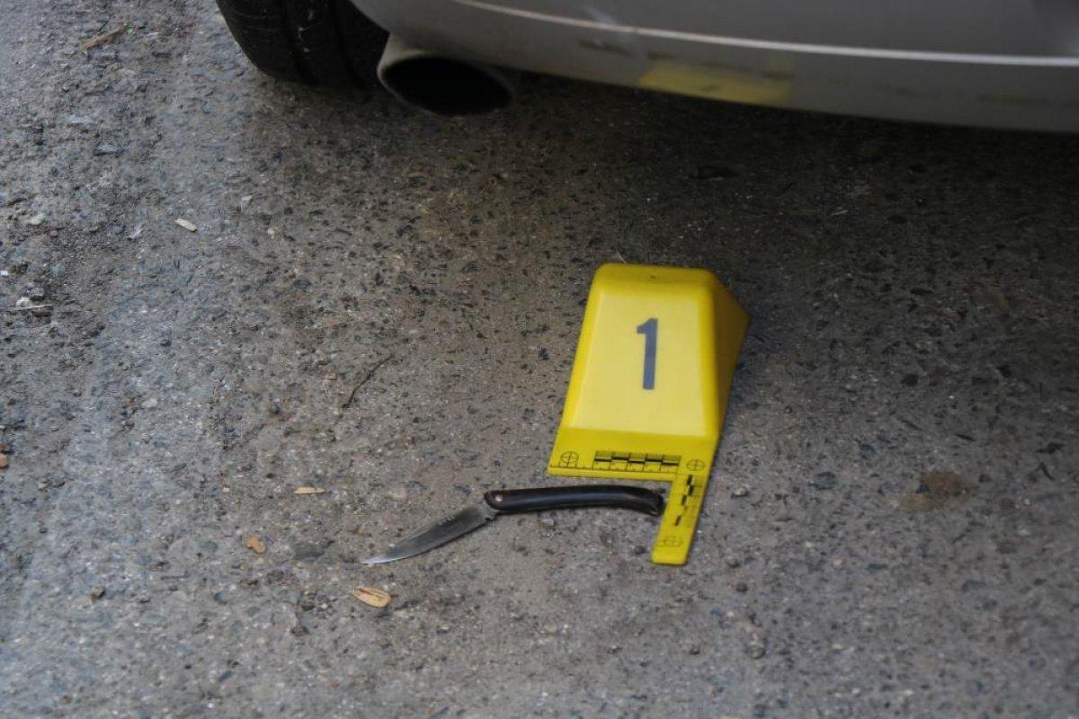 Samsun'da bıçaklı kavga: Ambulans sesini duyunca kaçtılar