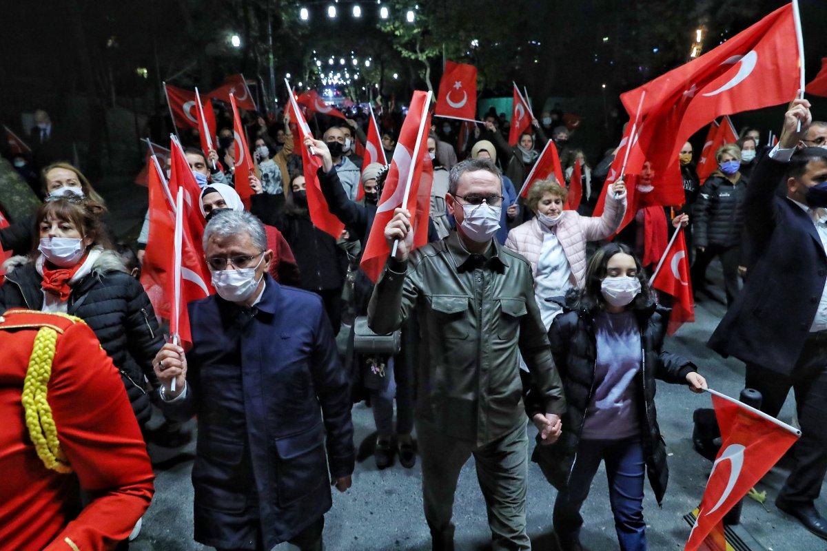 29 Ekim Cumhuriyet Bayramı sevinçle karşılandı