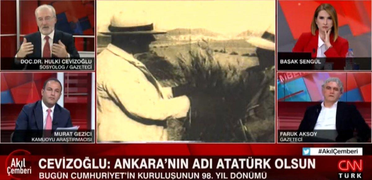 Hulki Cevizoğlu: Ankara'nın adı Atatürk olsun