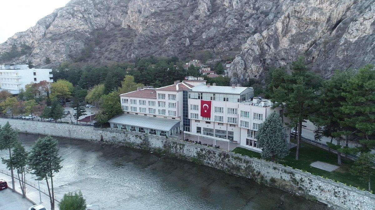 Amasya'da nehir manzaralı otel, öğrencilere yurt oldu