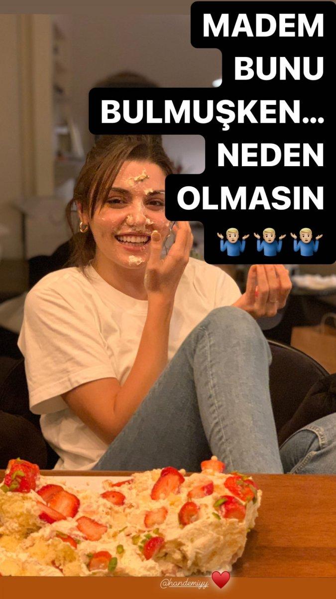 Hande Erçel’den Kerem Bürsin paylaşımı