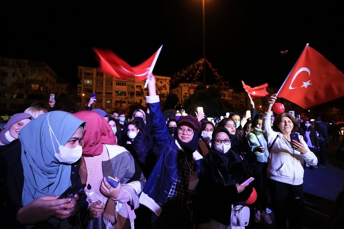 29 Ekim Cumhuriyet Bayramı sevinçle karşılandı