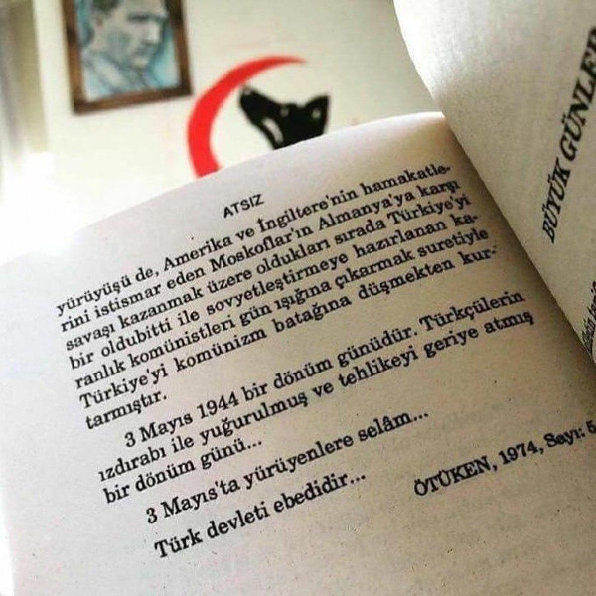 3 Mayıs bayram değildir, milli şuurun ayaklanmasıdır diyen şair: Nihal Atsız