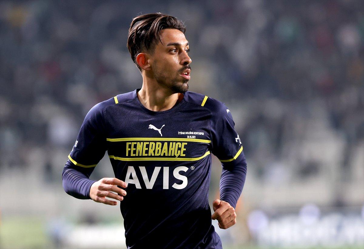 Konyaspor - Fenerbahçe maçında İrfan Can Kahveci'den harika frikik golü