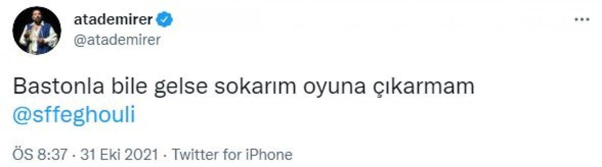 Ata Demirer: Feghouli'yi bastonla bile oynatırım