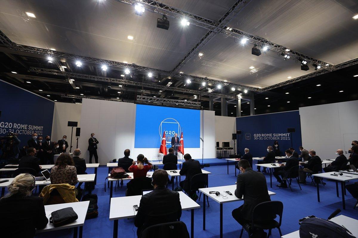 Cumhurbaşkanı Erdoğan'dan G20 sonrası değerlendirmeler