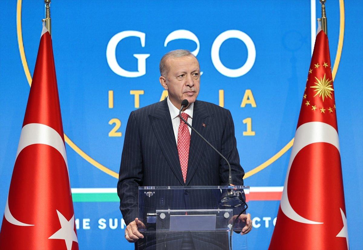 Cumhurbaşkanı Erdoğan'dan G20 sonrası değerlendirmeler