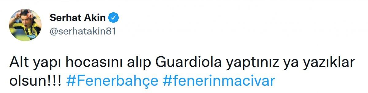 Serhat Akın'dan Pereira'ya sitem