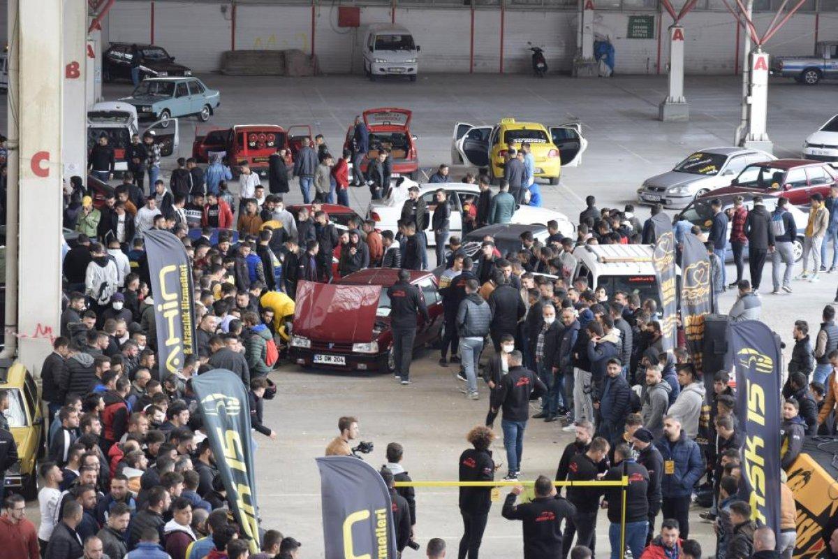 Modifiye tutkunları Burdur'da bir araya geldi