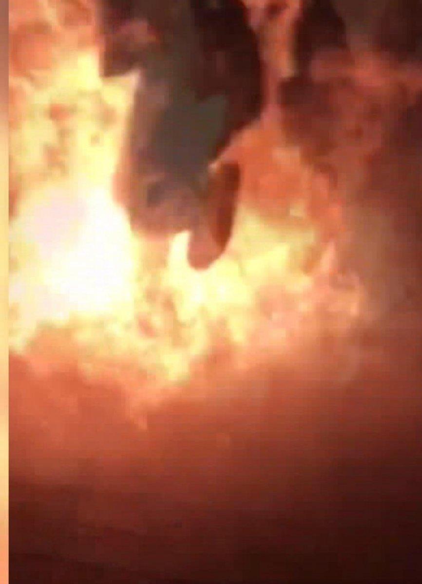 Kadıköy’de, doğum gününde yapılan unlu şaka yüzünden vücudu yandı