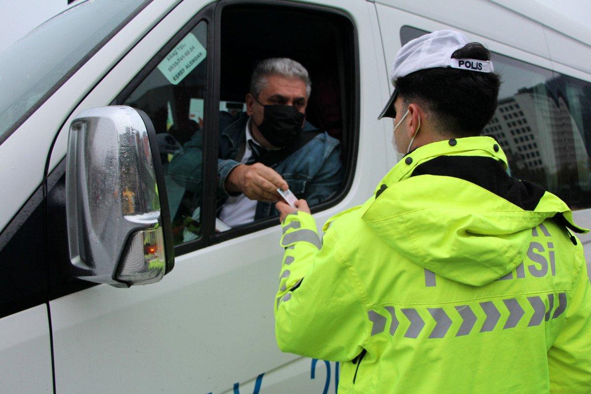 İstanbul'da okul servis araçlarına denetleme