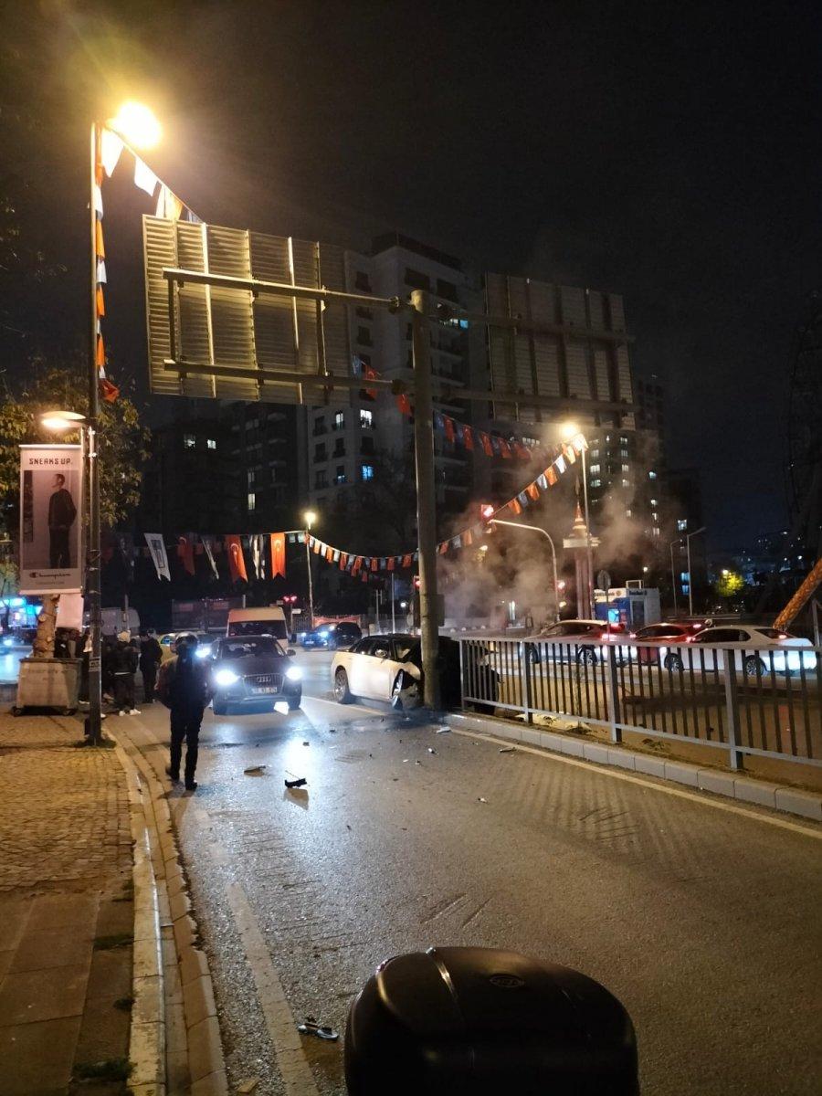 Bostancı'da korkunç kaza