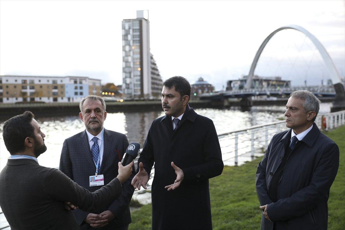 Murat Kurum, iklim değişikliğiyle mücadele çalışmalarını anlattı