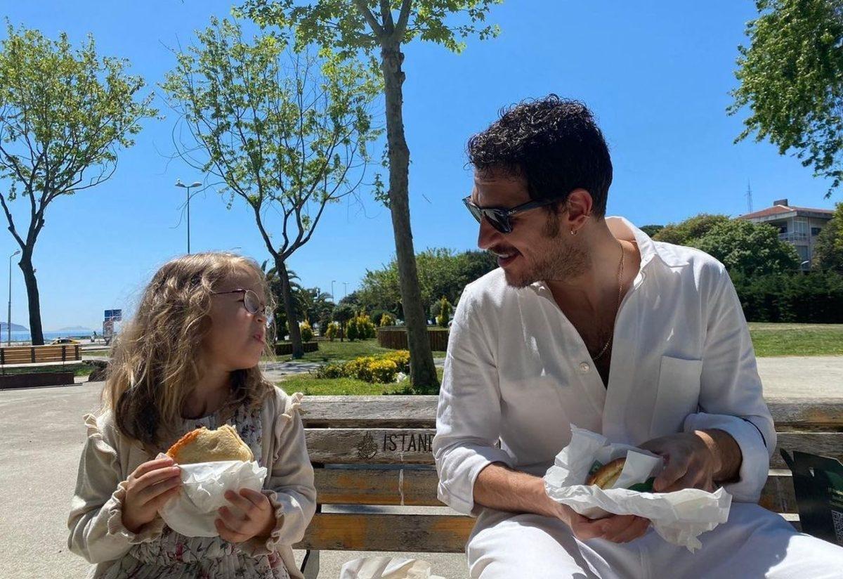 Baba kız aşkına bakın! Uraz Kaygılaroğlu ve kızı Ada'nın eğlenceli kareleri