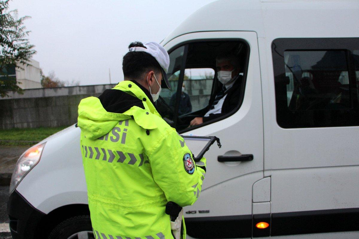 İstanbul'da okul servis araçlarına denetleme