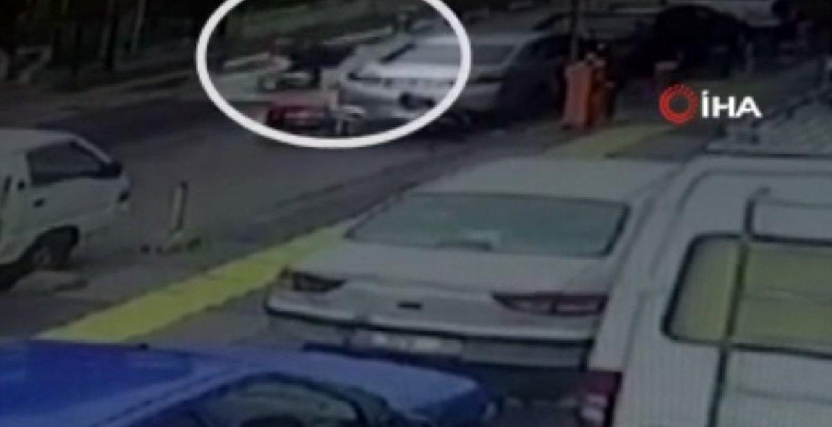 Ankara’da moto kuryelerin kavgası