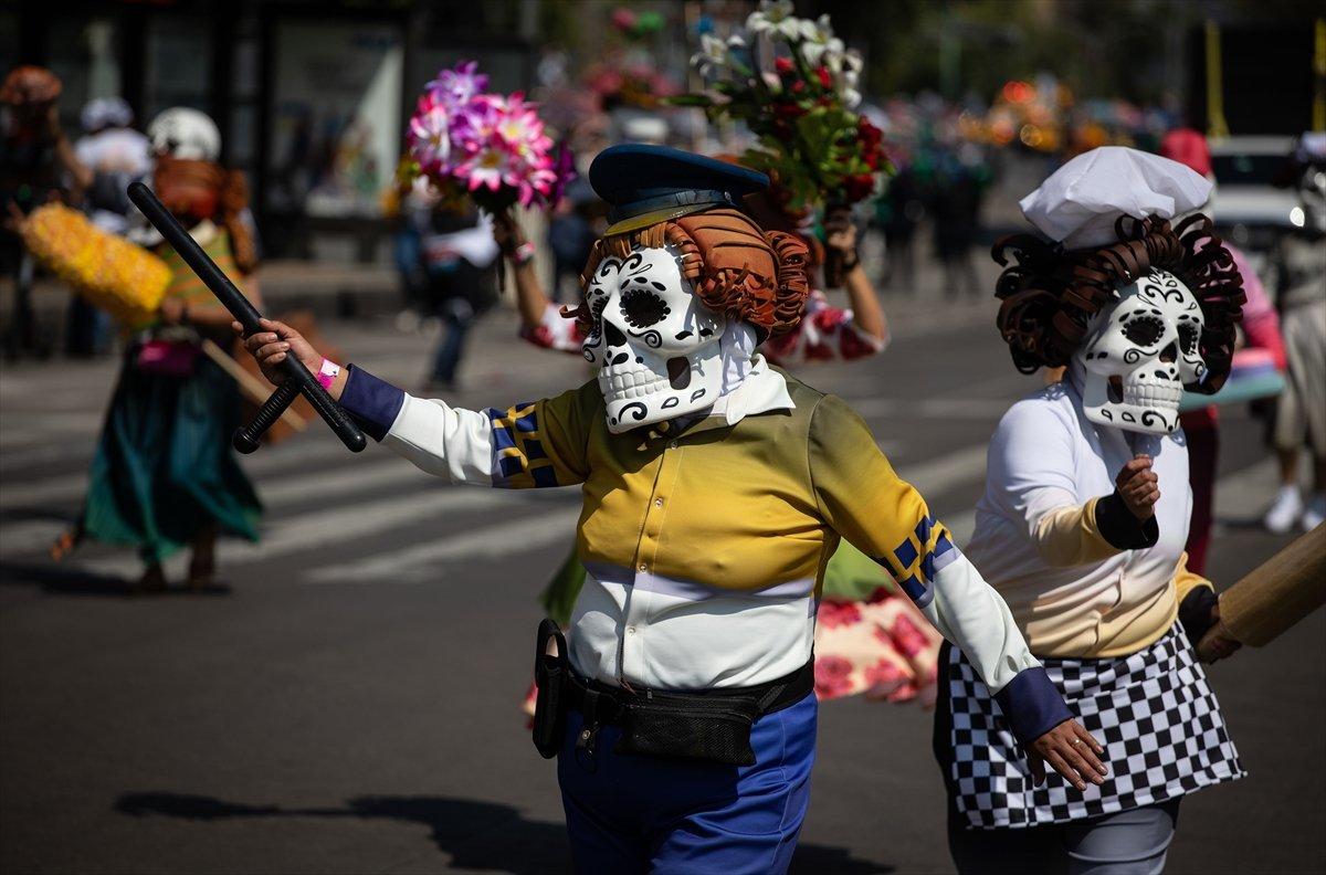 Meksika'da Ölüler Günü festivali gerçekleşti