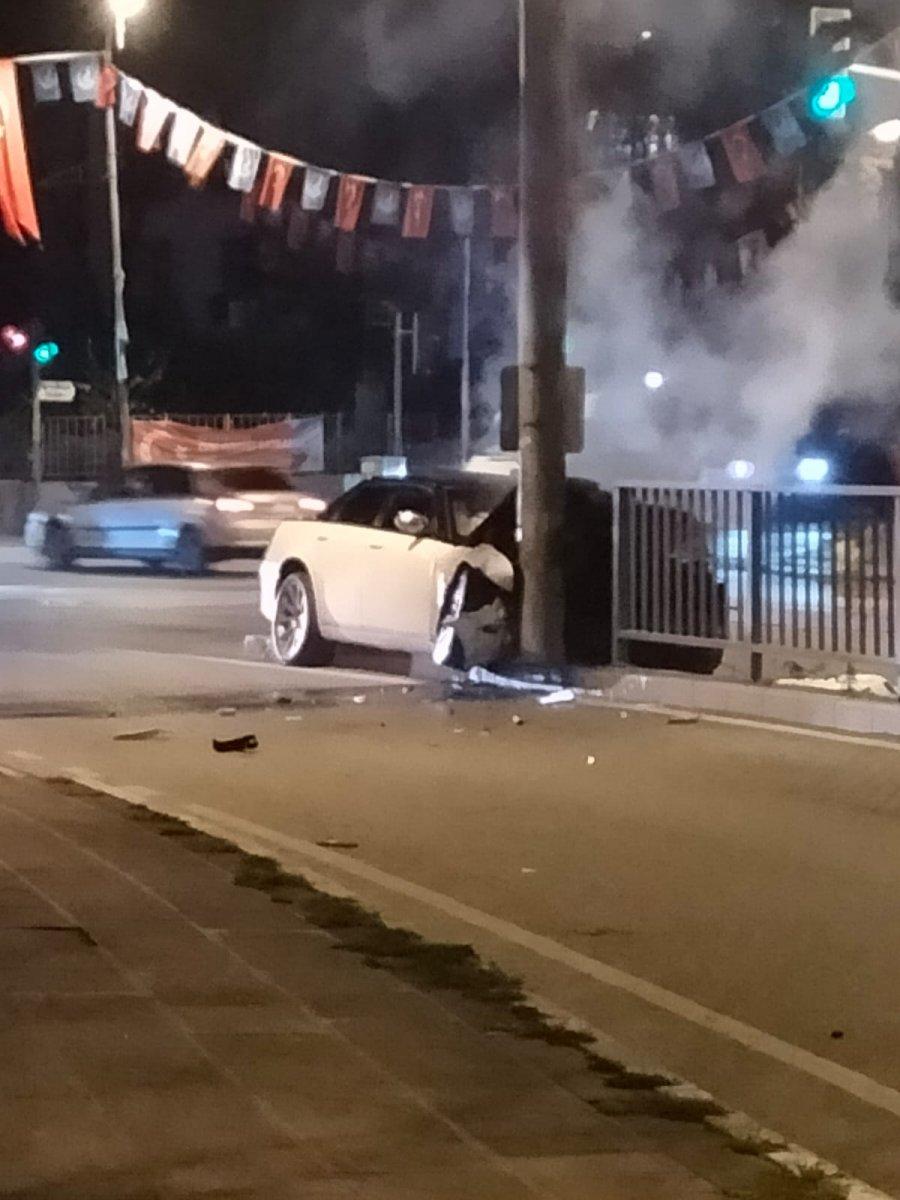 Bostancı'da korkunç kaza