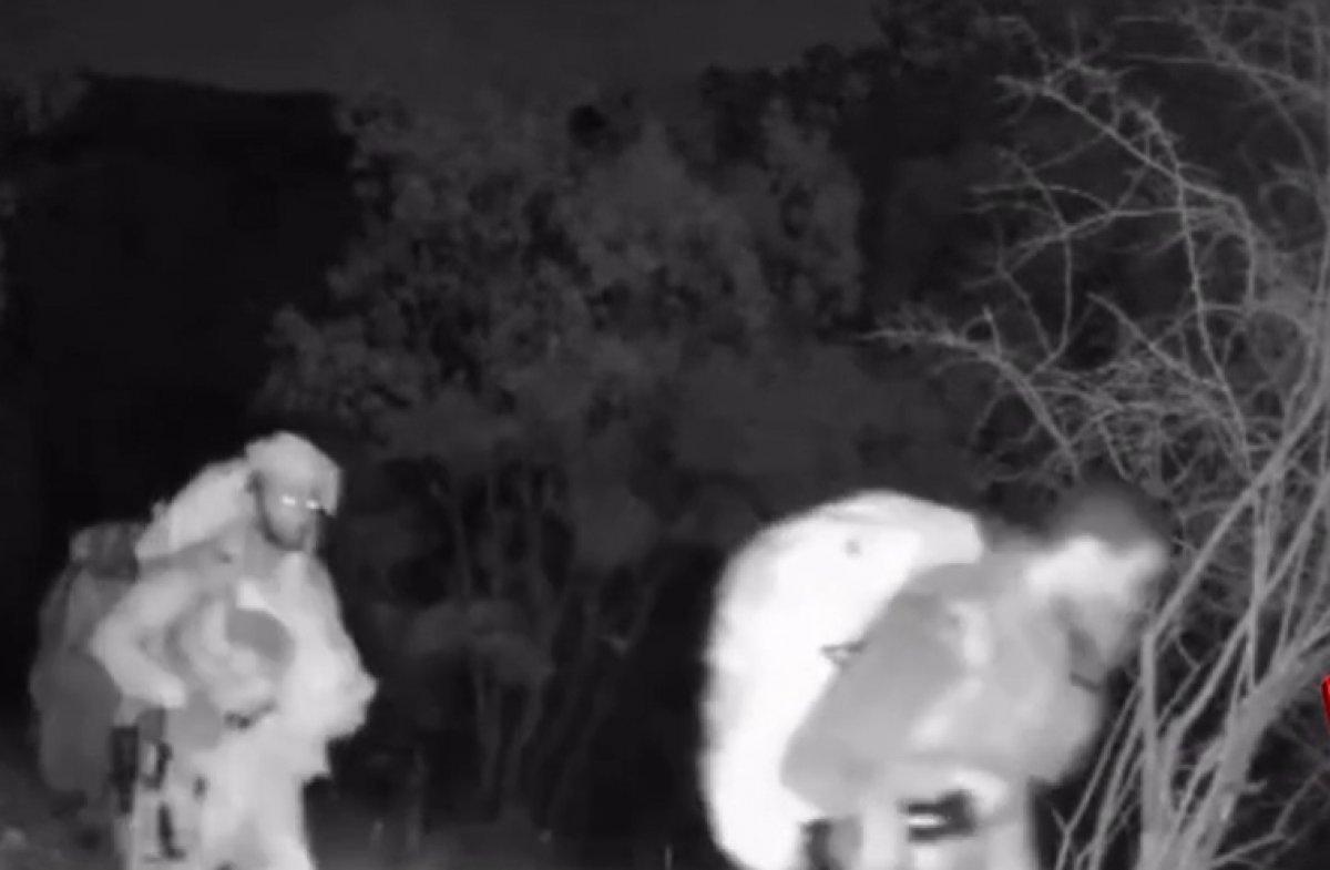 Siirt'te fotokapana yakalanan teröristler vuruldu