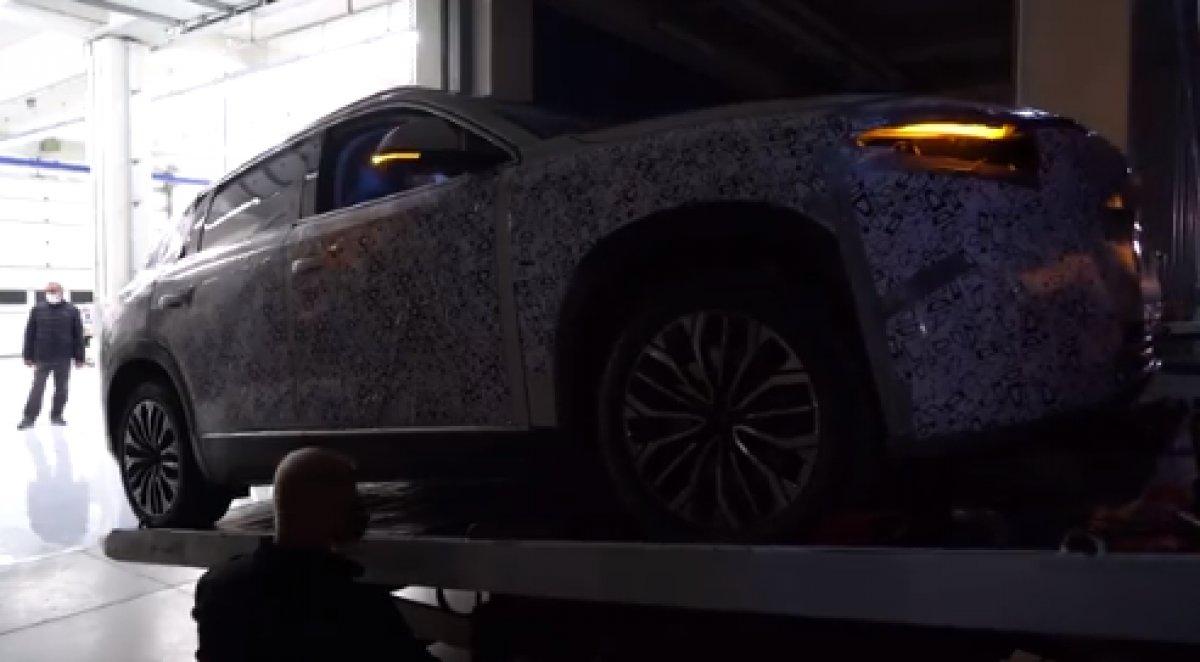 TOGG, İstanbul Park'ta test sürüşüne çıktı