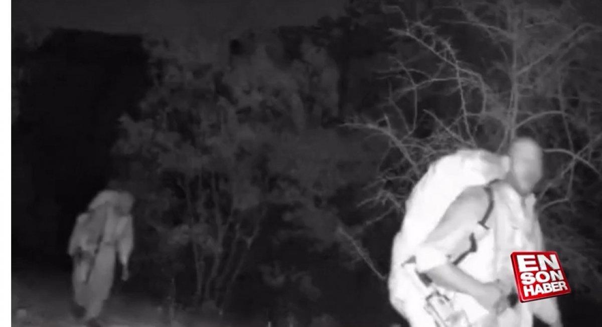 Siirt'te fotokapana yakalanan teröristler vuruldu