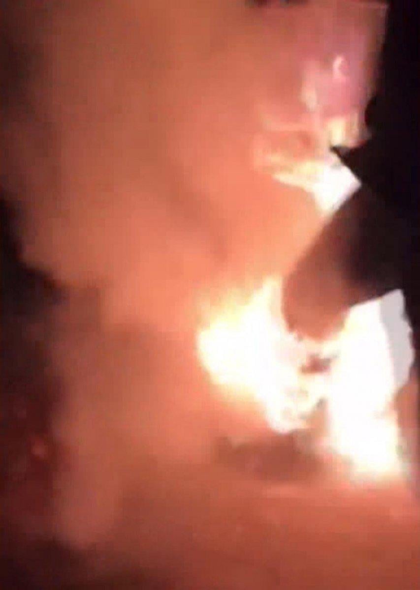 Kadıköy’de, doğum gününde yapılan unlu şaka yüzünden vücudu yandı