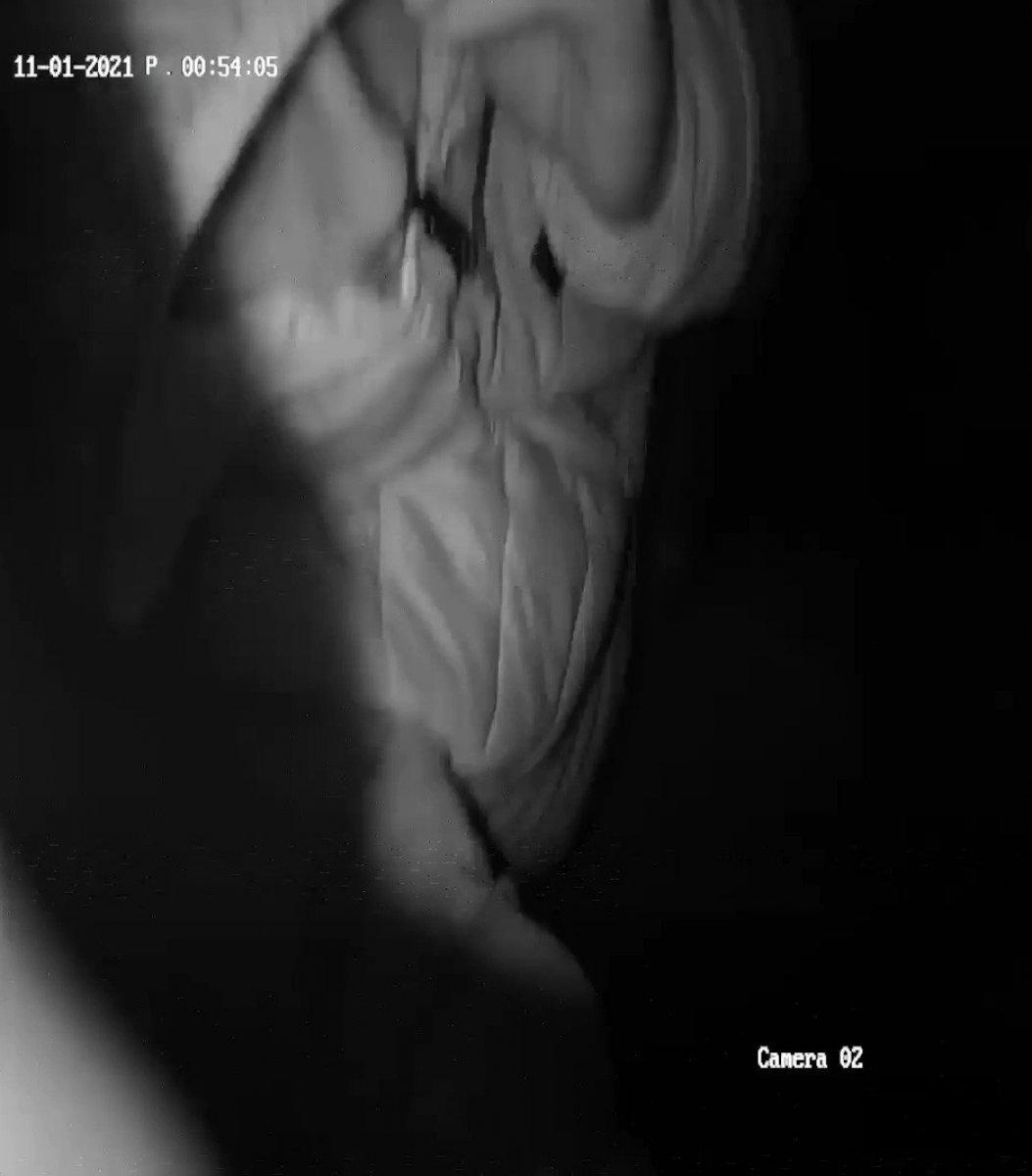 Antalya'da hırsız, güvenlik kameralarını devre dışı bırakıp iş yerine girdi