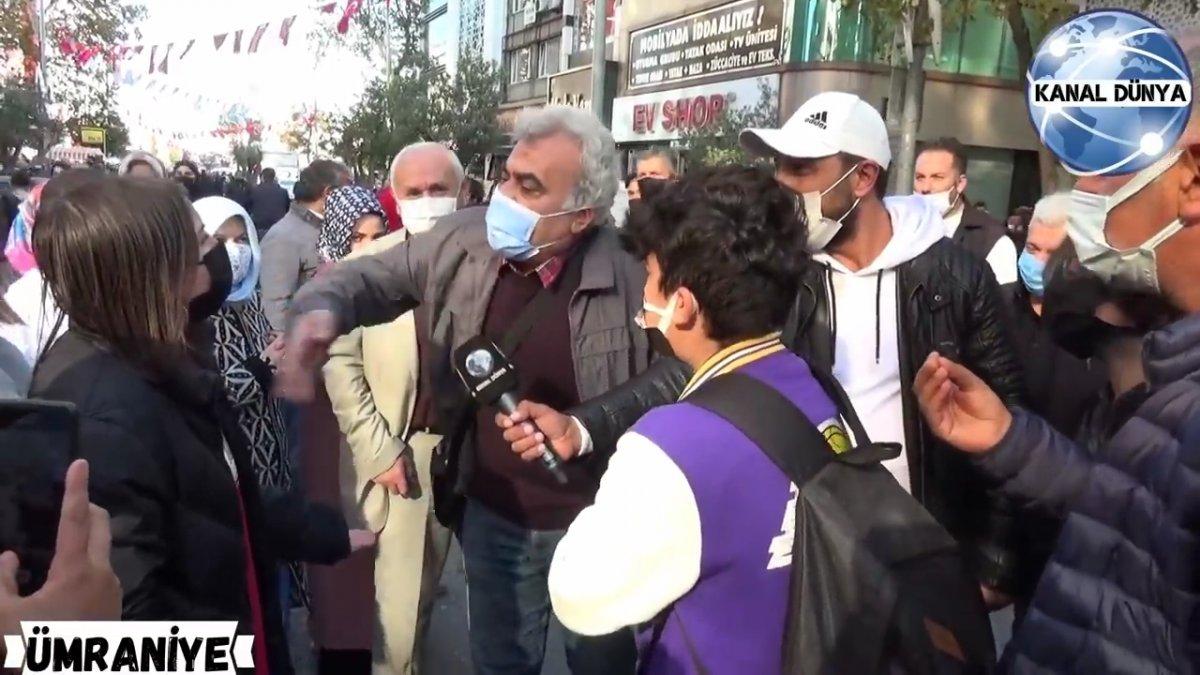 Sokak röportajında çocuklarla büyüklerin ekonomi tartışması