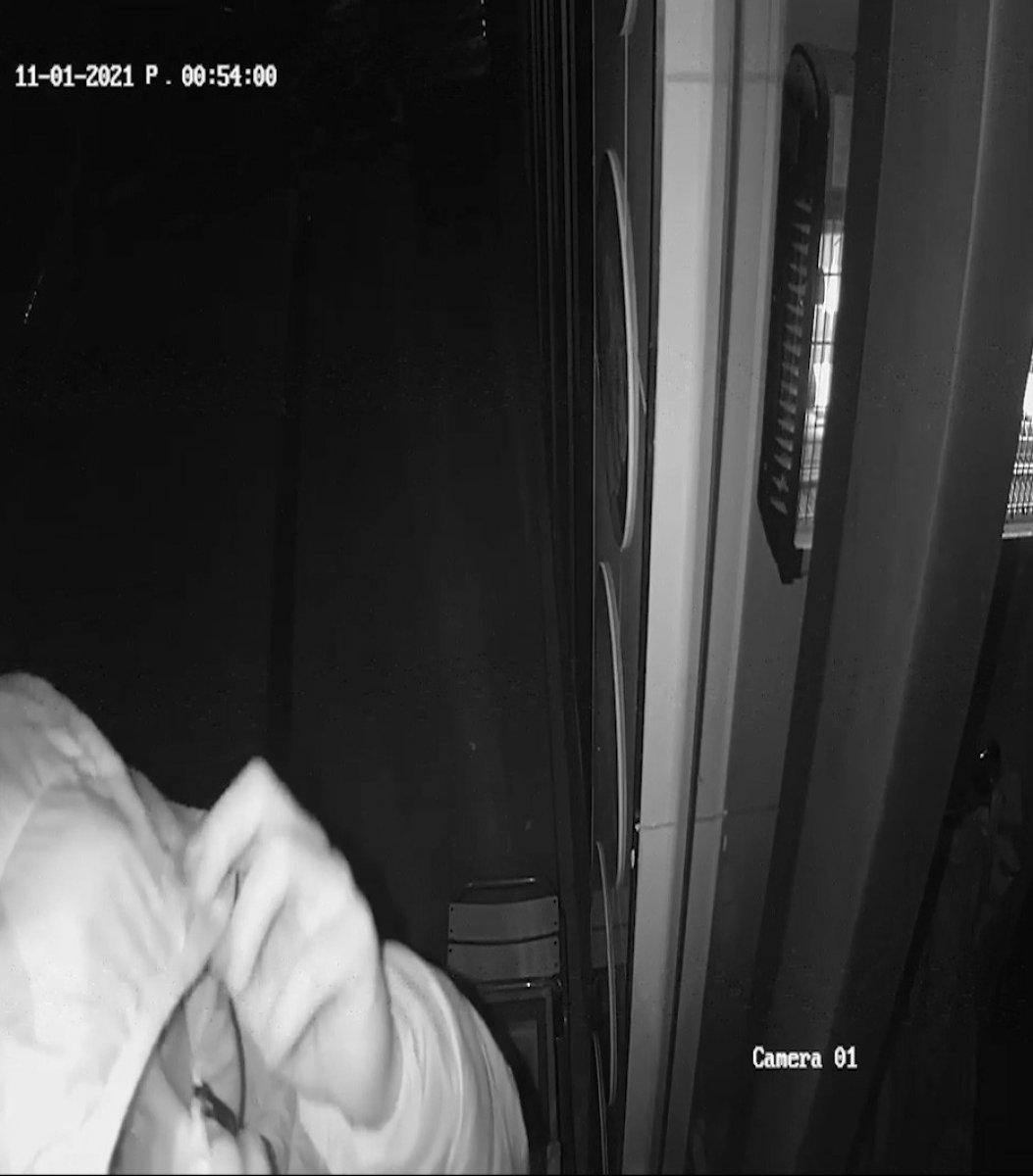 Antalya'da hırsız, güvenlik kameralarını devre dışı bırakıp iş yerine girdi