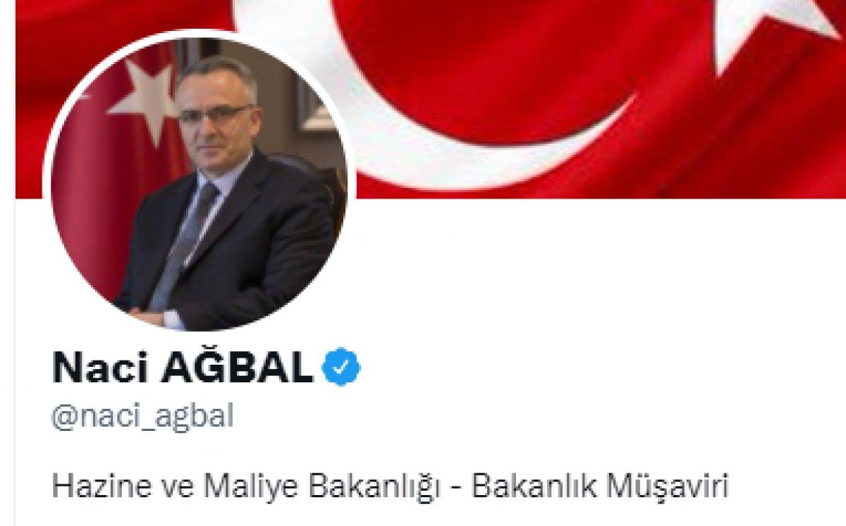 Naci Ağbal'ın yeni görevi belli oldu