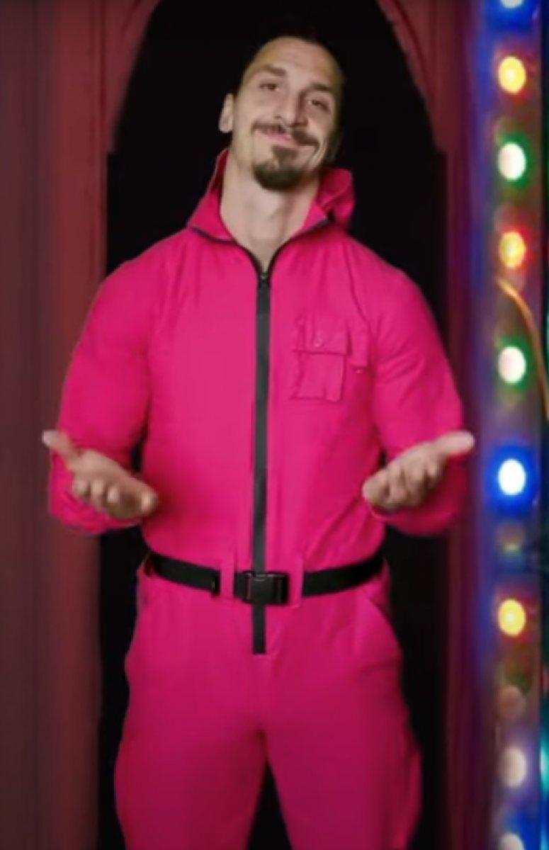 Zlatan İbrahimovic, Squid Game akımına katıldı