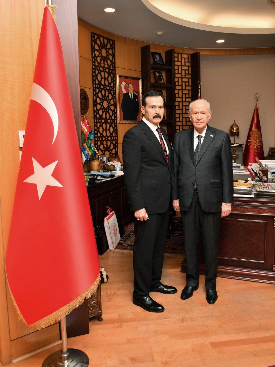 Kürşat Yılmaz, Devlet Bahçeli'yi ziyaret etti