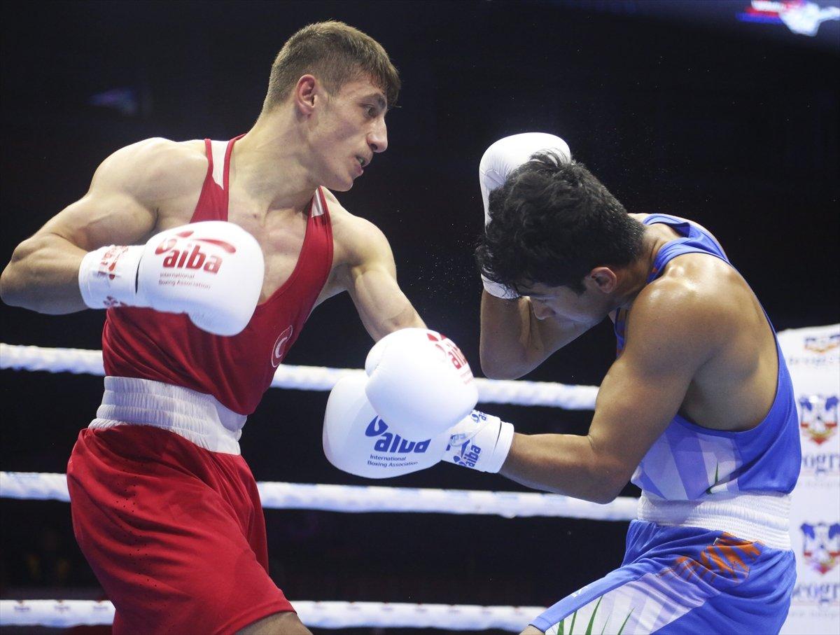 Kerem Özmen Dünya Boks Şampiyonası'nda yarı finalde