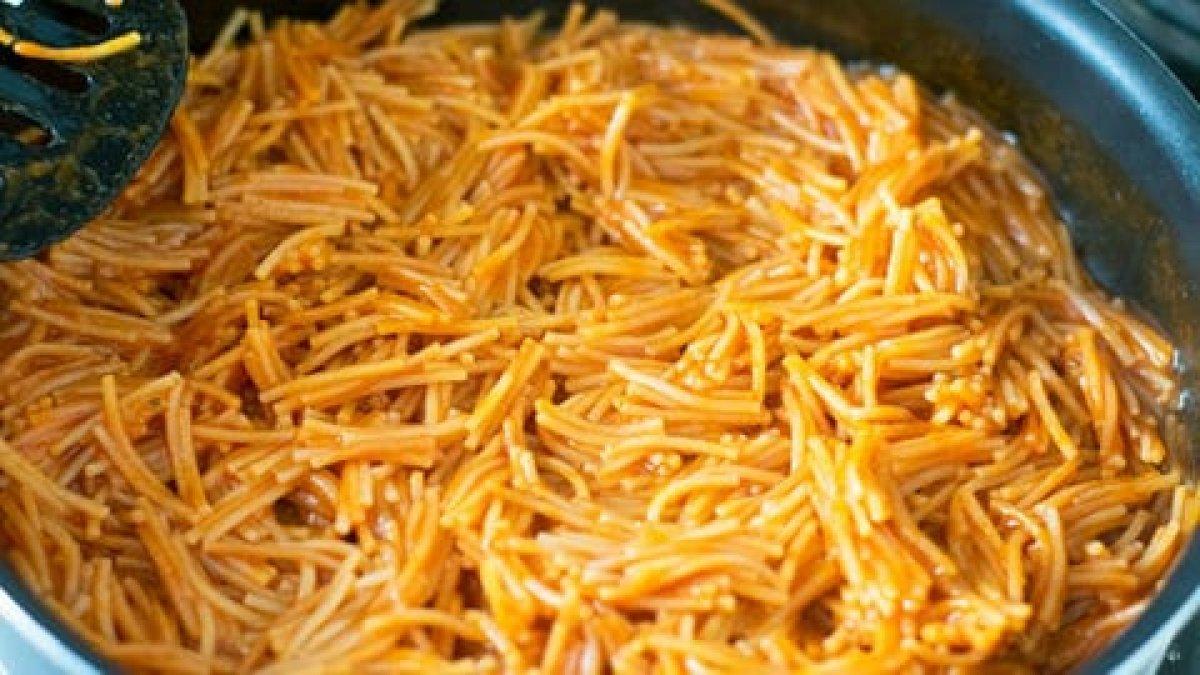 Masterchef menüsünden: Fideo makarna tarifi