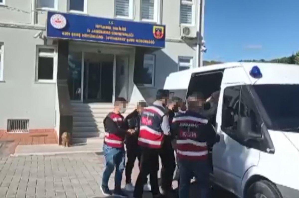 İstanbul'da jandarmadan uyuşturucu sevkine darbe