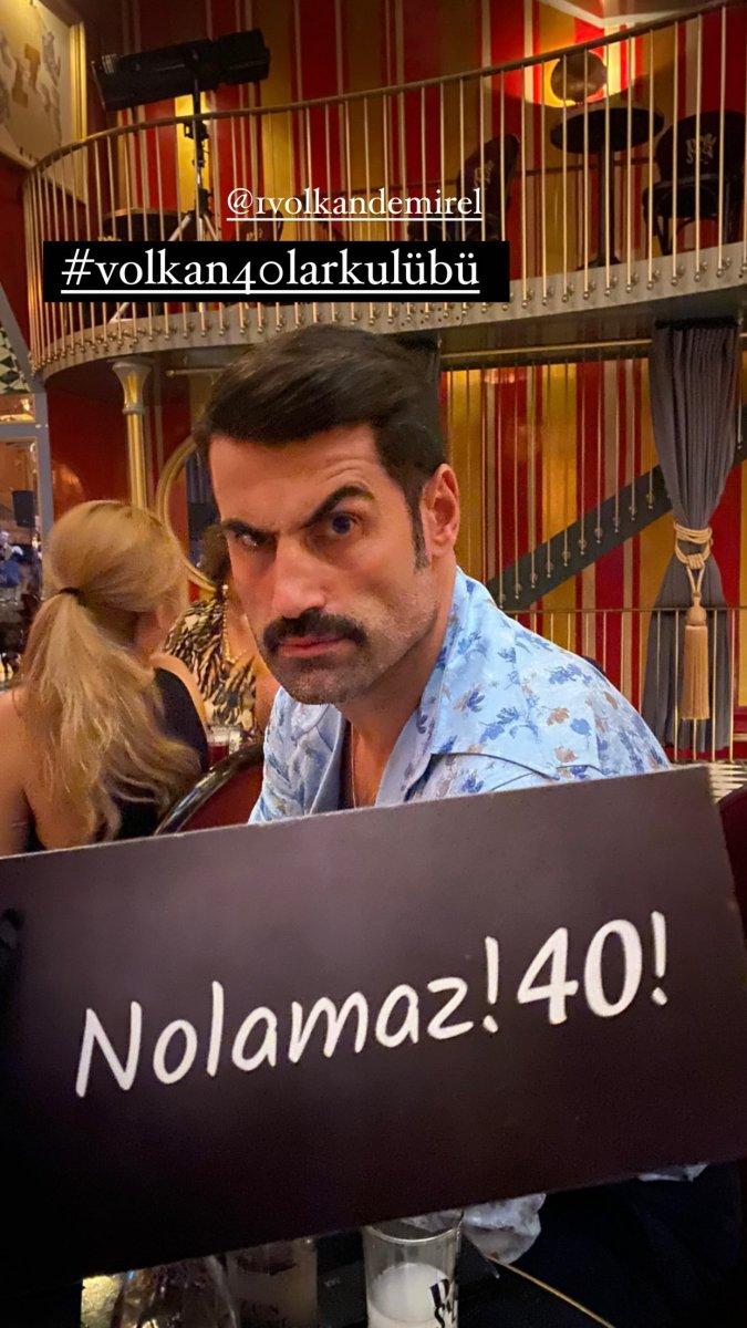 Volkan Demirel'in Yeşilçam konseptli doğum günü partisi