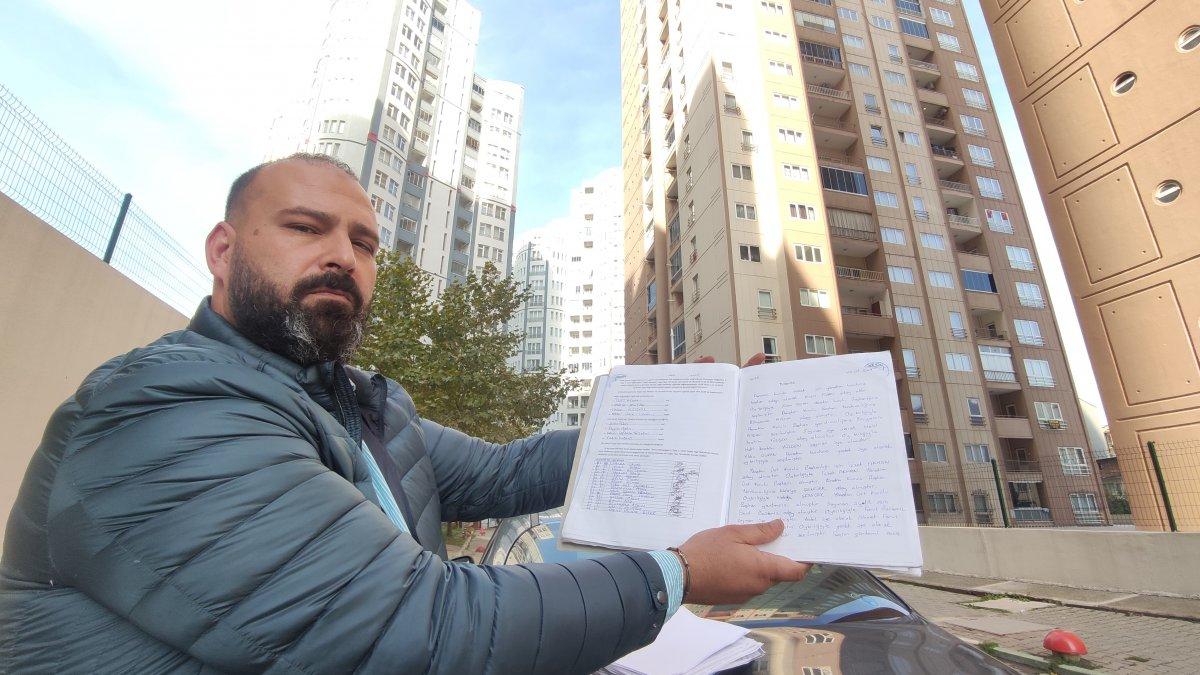 Bursa'da site sakinlerini dolandırdığı iddia edilen yönetici konuştu