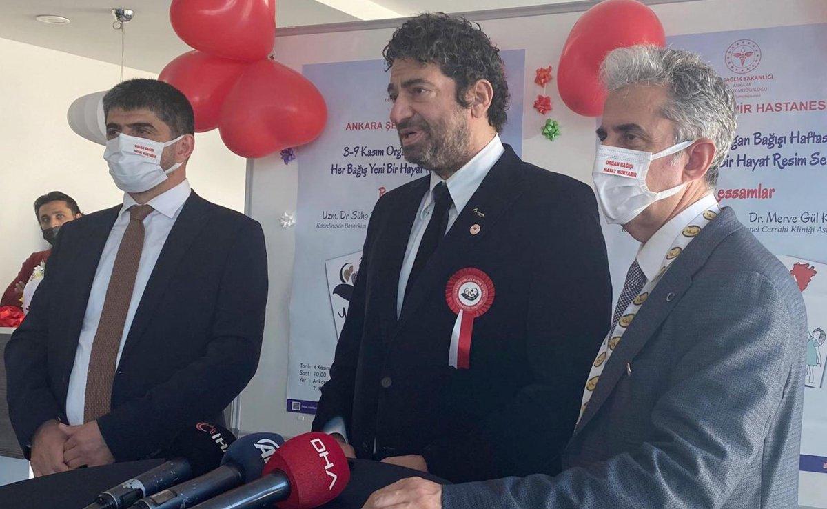 Hakan Taşıyan organ bağışı farkındalık etkinliğine katıldı