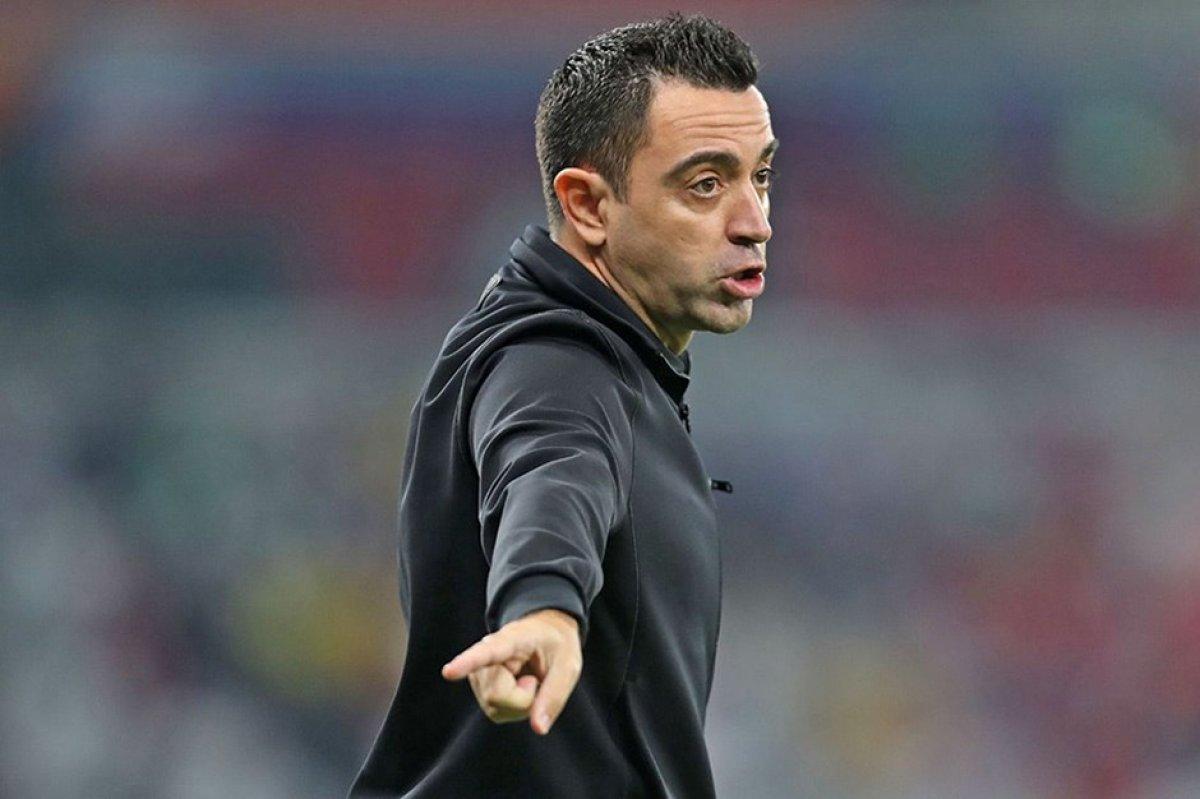 Al Sadd'ın oyuncuları Xavi'ye veda etti