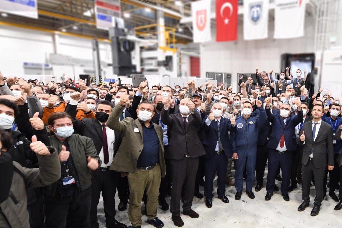 Milli Muharip Uçağı'nın ilk parça üretimi gerçekleşti