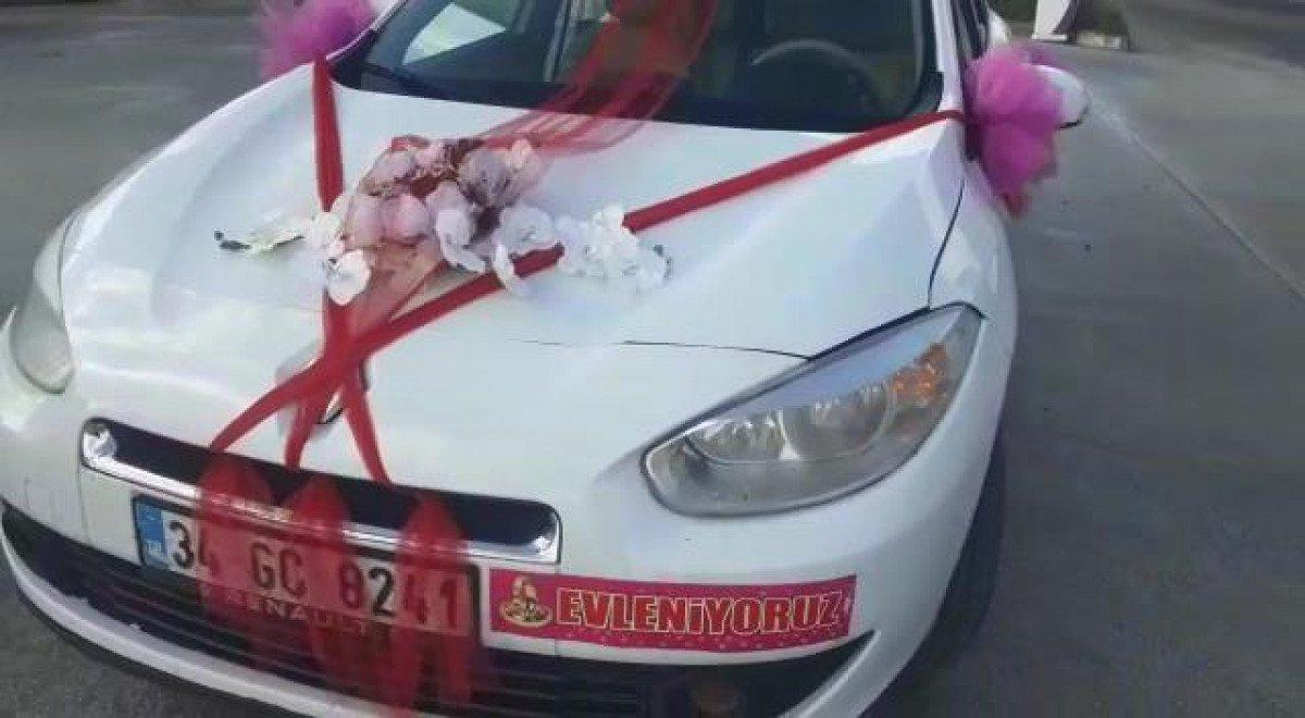 Şanlıurfa'da cinayet şüphelisi gelin arabasında yakalandı