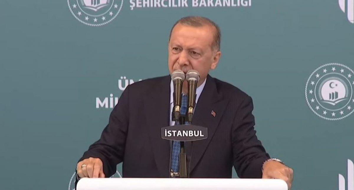 Cumhurbaşkanı Erdoğan'dan Ayasofya, AKM ve Taksim Camii mesajı