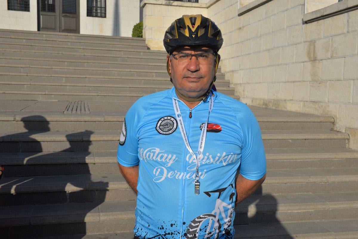 Hatay'dan 10 Kasım için bisikletle yola düştüler