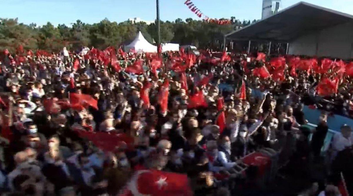 Cumhurbaşkanı Erdoğan'dan Ayasofya, AKM ve Taksim Camii mesajı