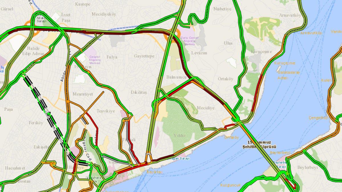 İstanbul'dan sis manzaraları