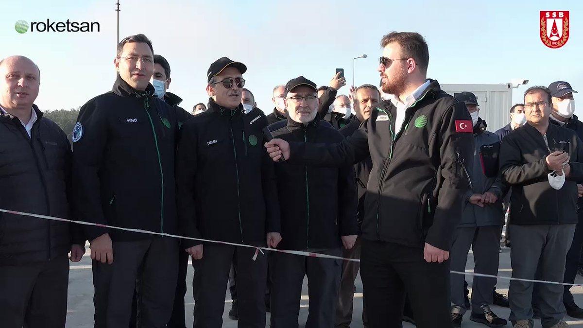 SİPER Hava Savunma Füzesi’nin atışı gerçekleştirildi