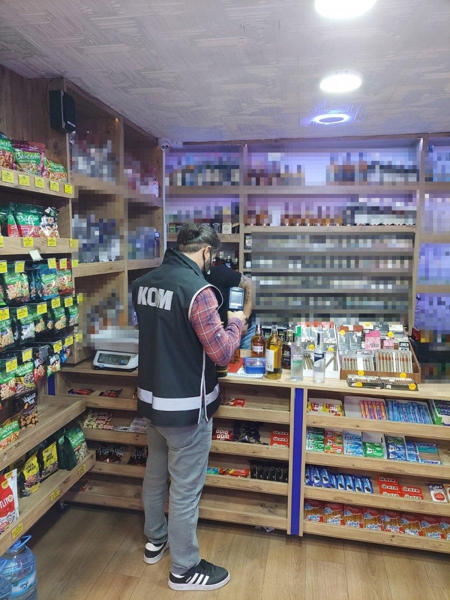 Ülke genelinde yapılan alkol operasyonunda, binlerce ürüne el konuldu