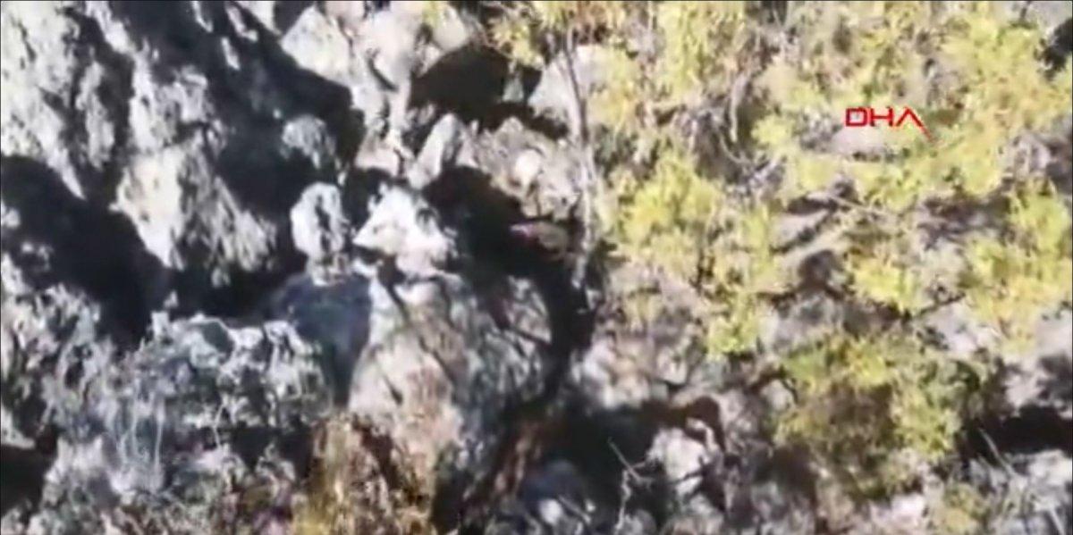 Adıyaman’da, PKK’ya ait yaşam malzemeleri bulundu