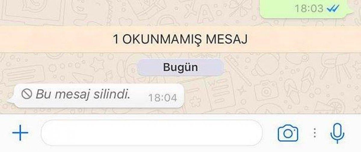 WhatsApp'ta silinen mesajları okumanın 2 yolu